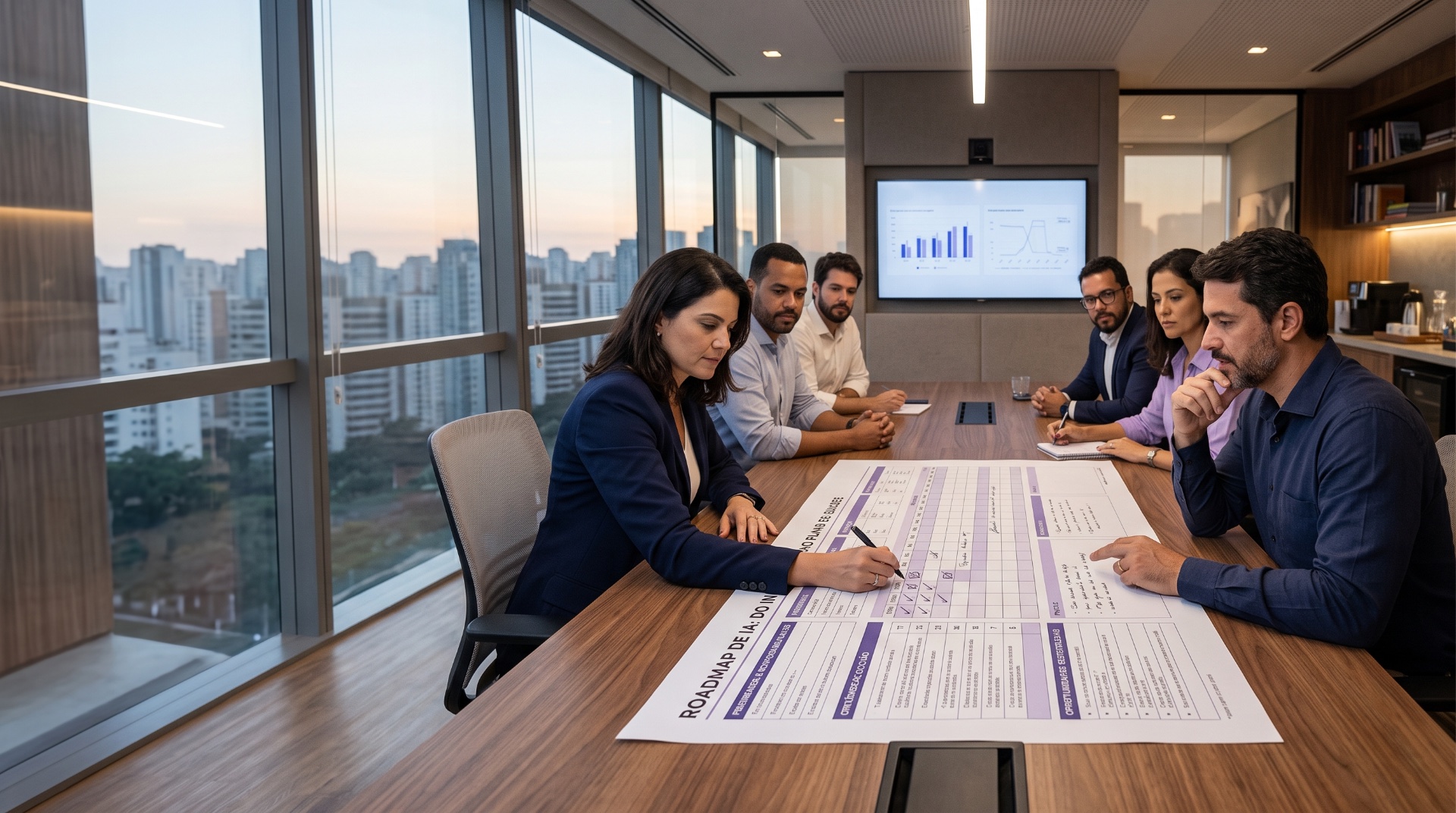 Roadmap de IA: do inventário de oportunidades ao plano de 12 meses